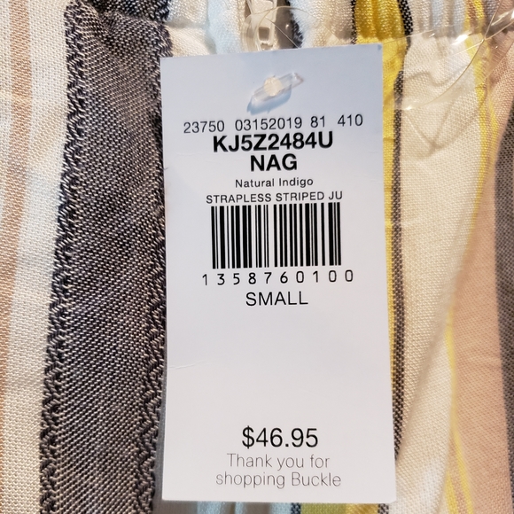 Day Trip Strapless Jumpsuit - Picture 5 of 5